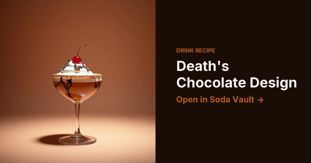 Death's Chocolate Design