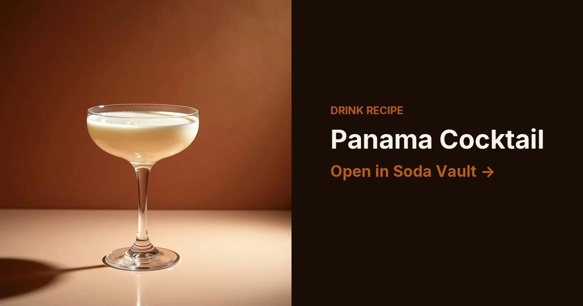 Panama Cocktail