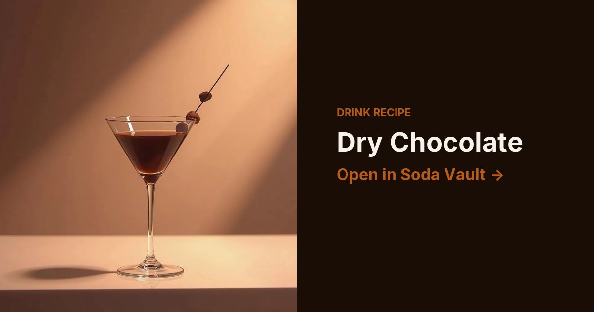 Dry Chocolate