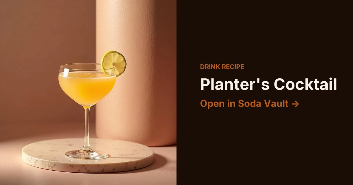 Planter's Cocktail