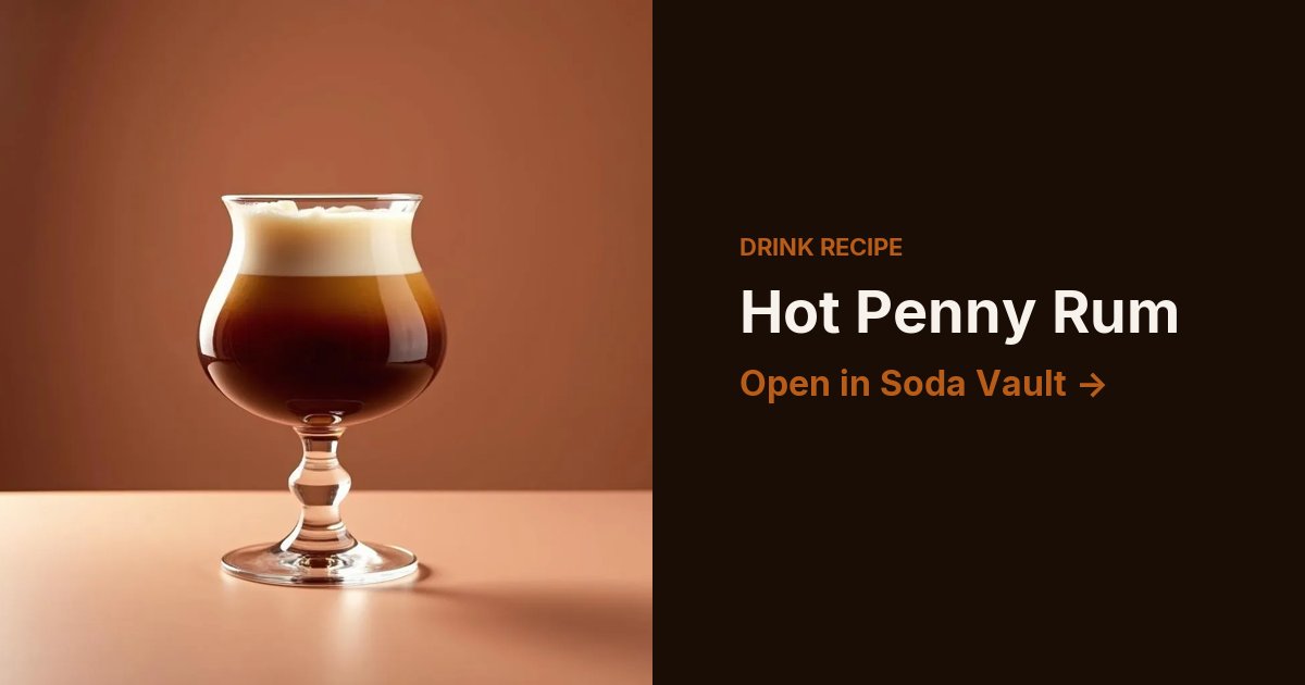 Hot Penny Rum
