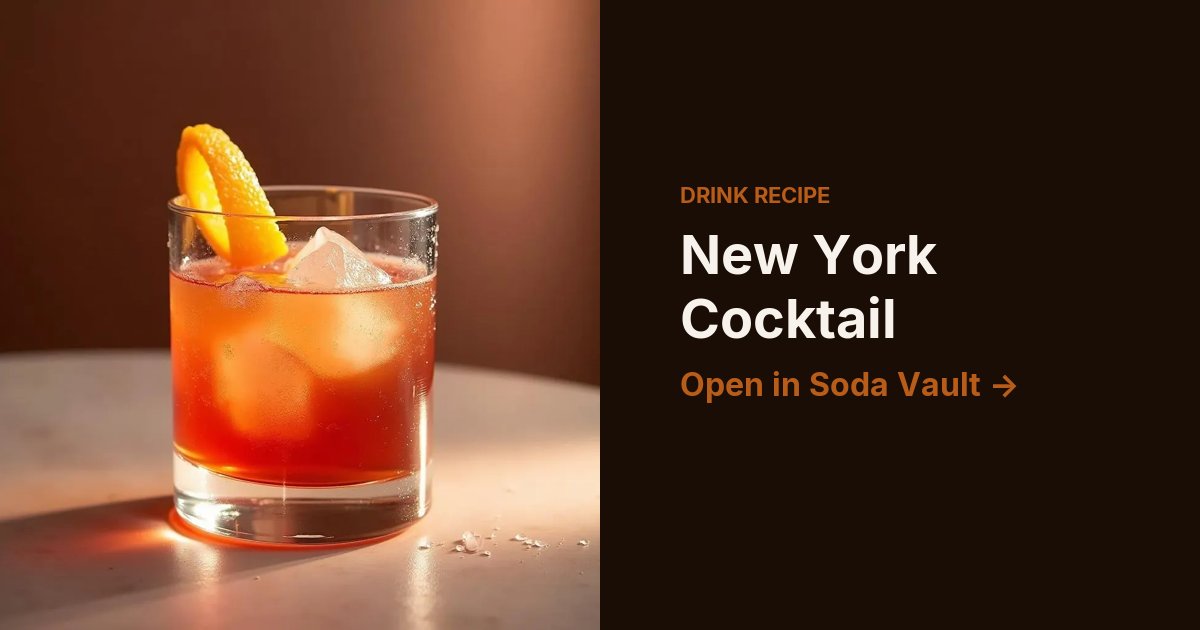 New York Cocktail