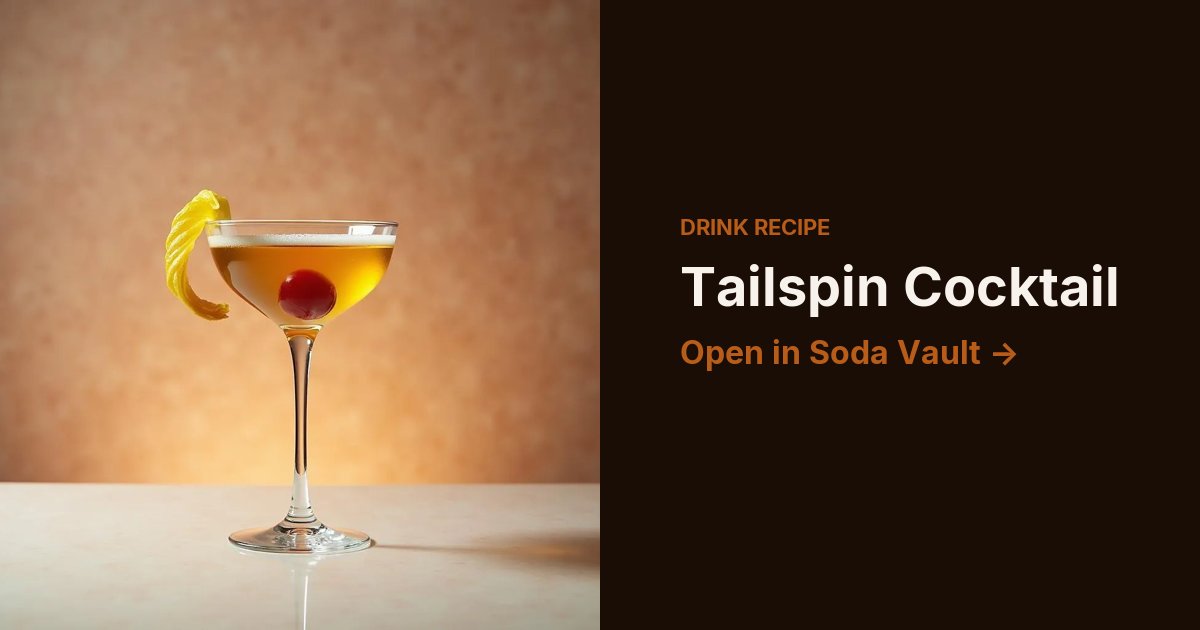 Tailspin Cocktail