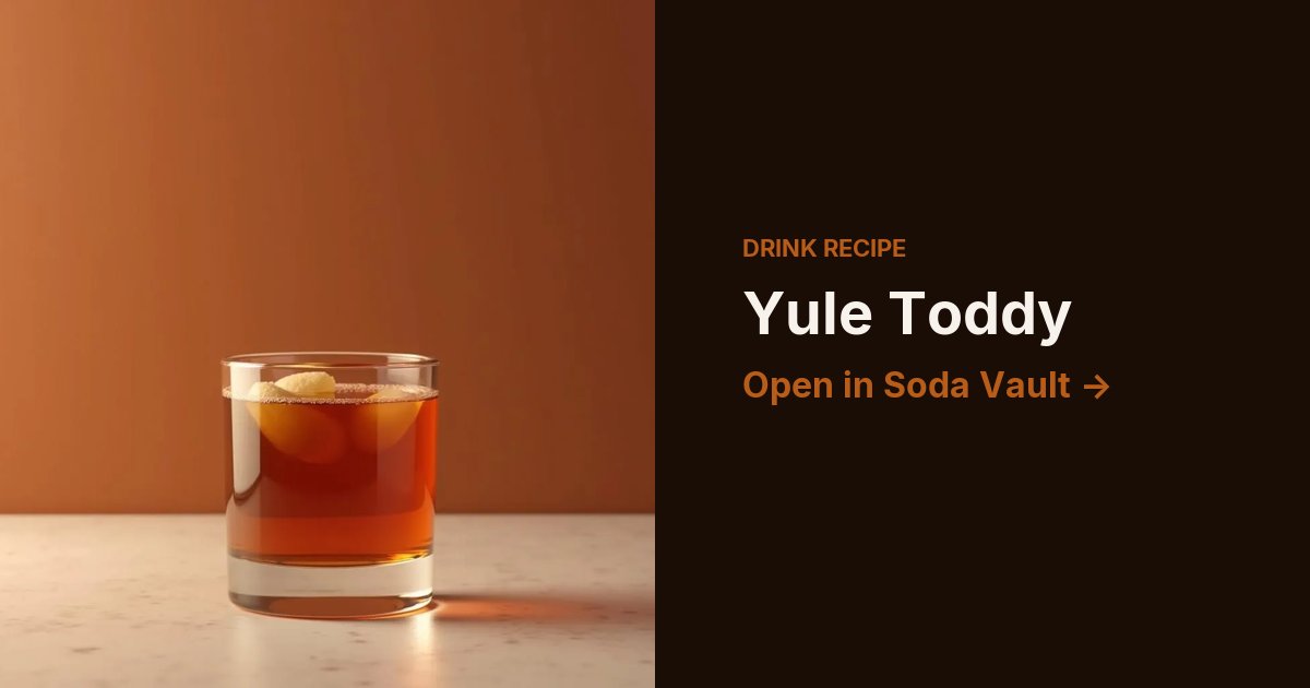 Yule Toddy