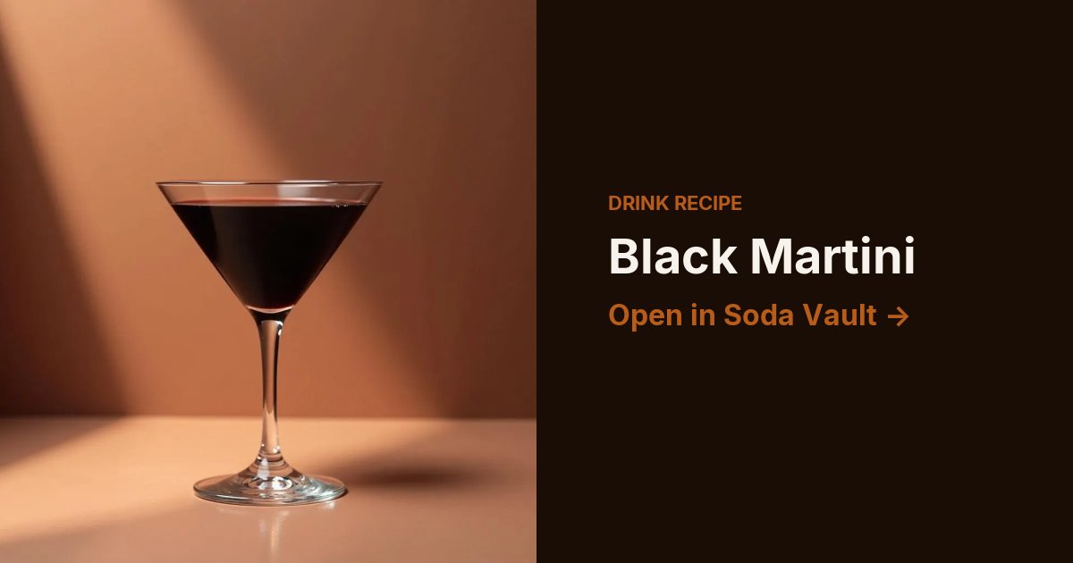 Black Martini