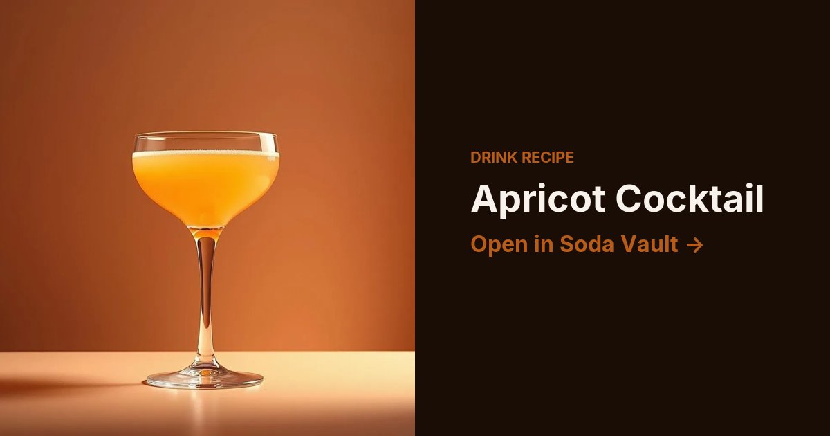 Apricot Cocktail