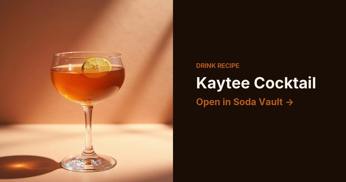 Kaytee Cocktail