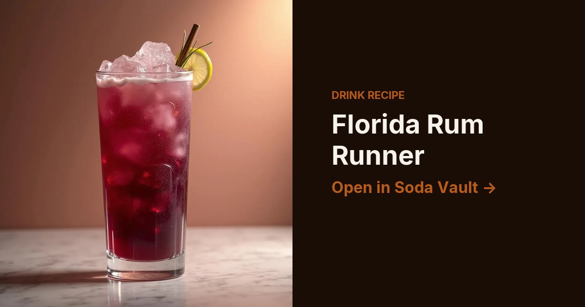 Florida Rum Runner