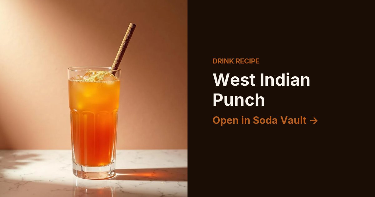 West Indian Punch