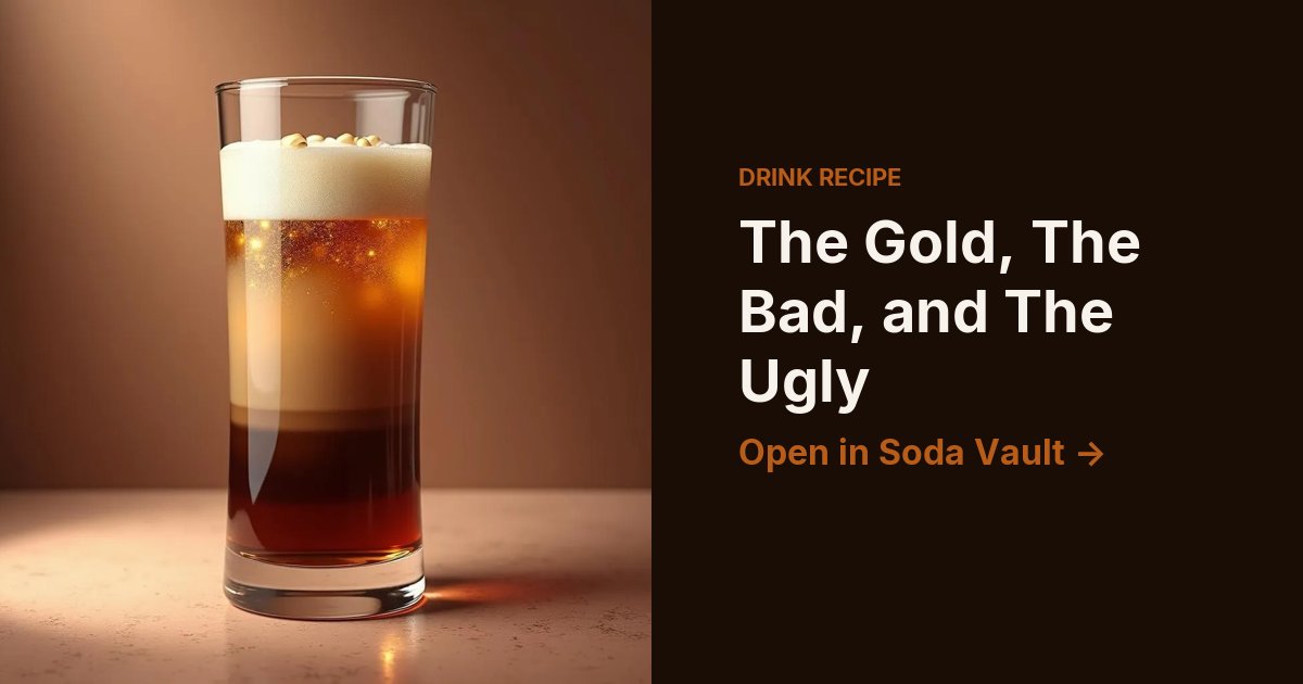 The Gold, The Bad, and The Ugly