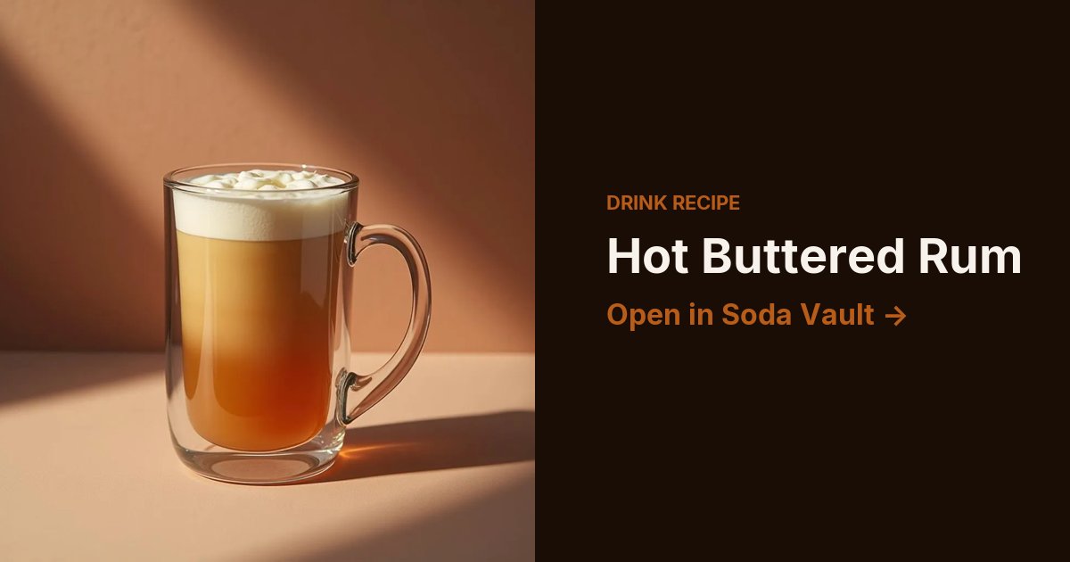 Hot Buttered Rum