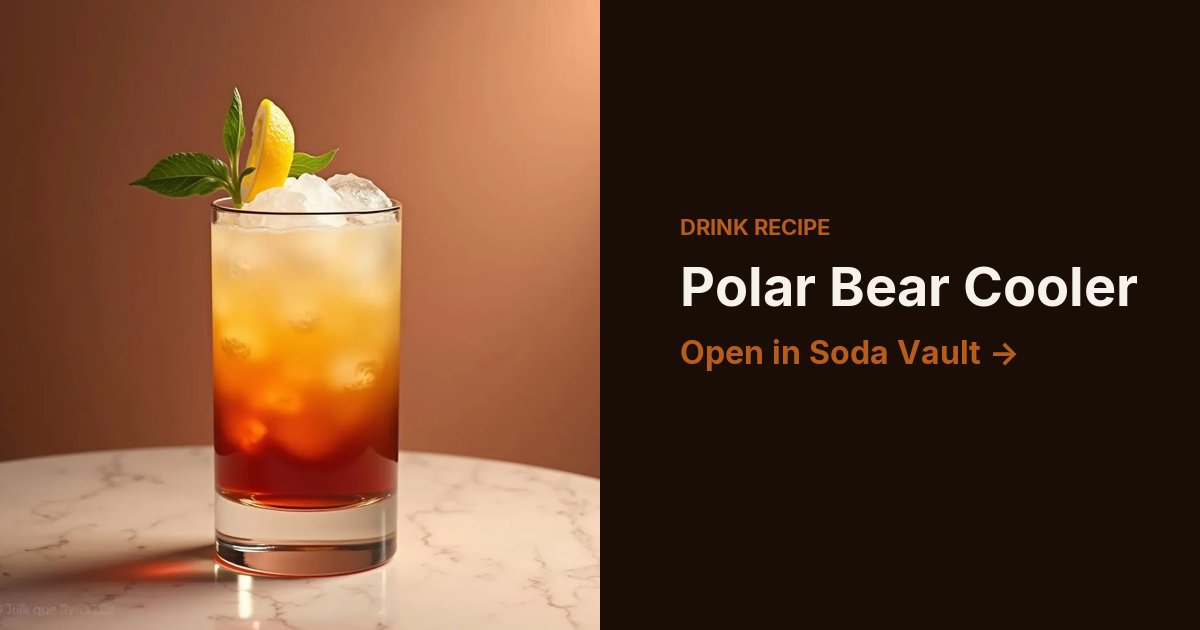 Polar Bear Cooler