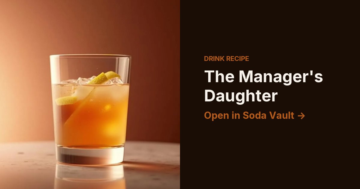 The Manager's Daughter