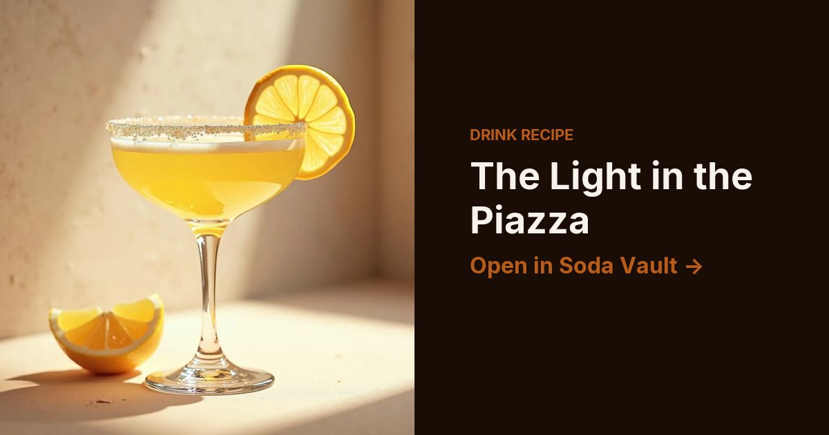 The Light in the Piazza