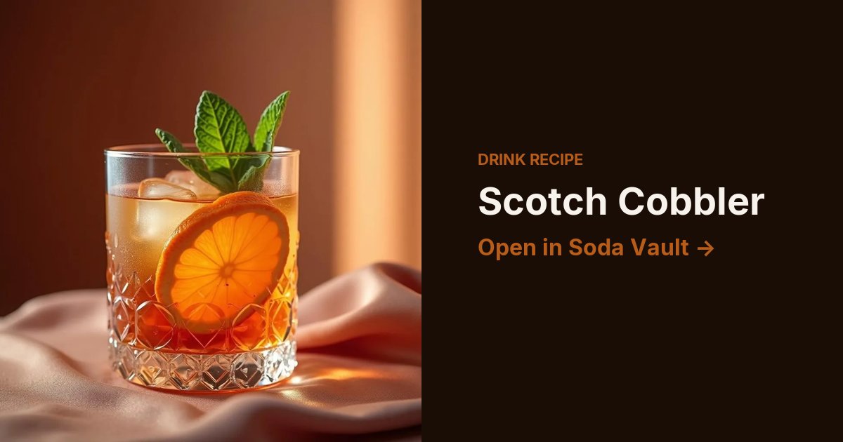Scotch Cobbler