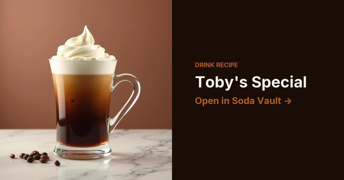 Toby's Special