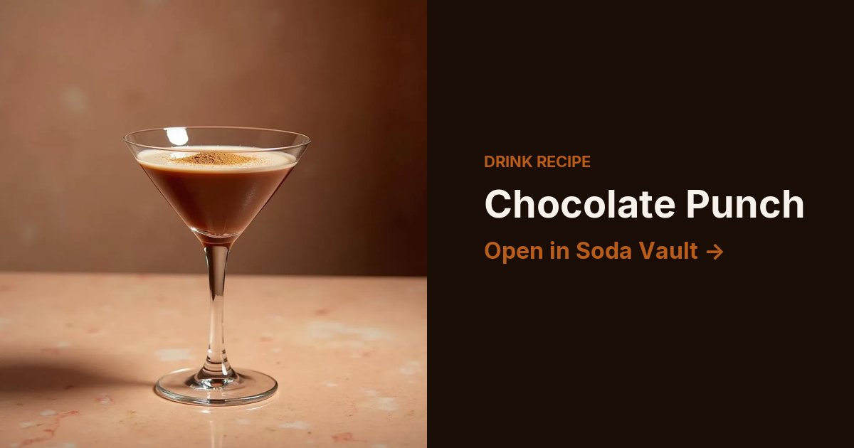 Chocolate Punch