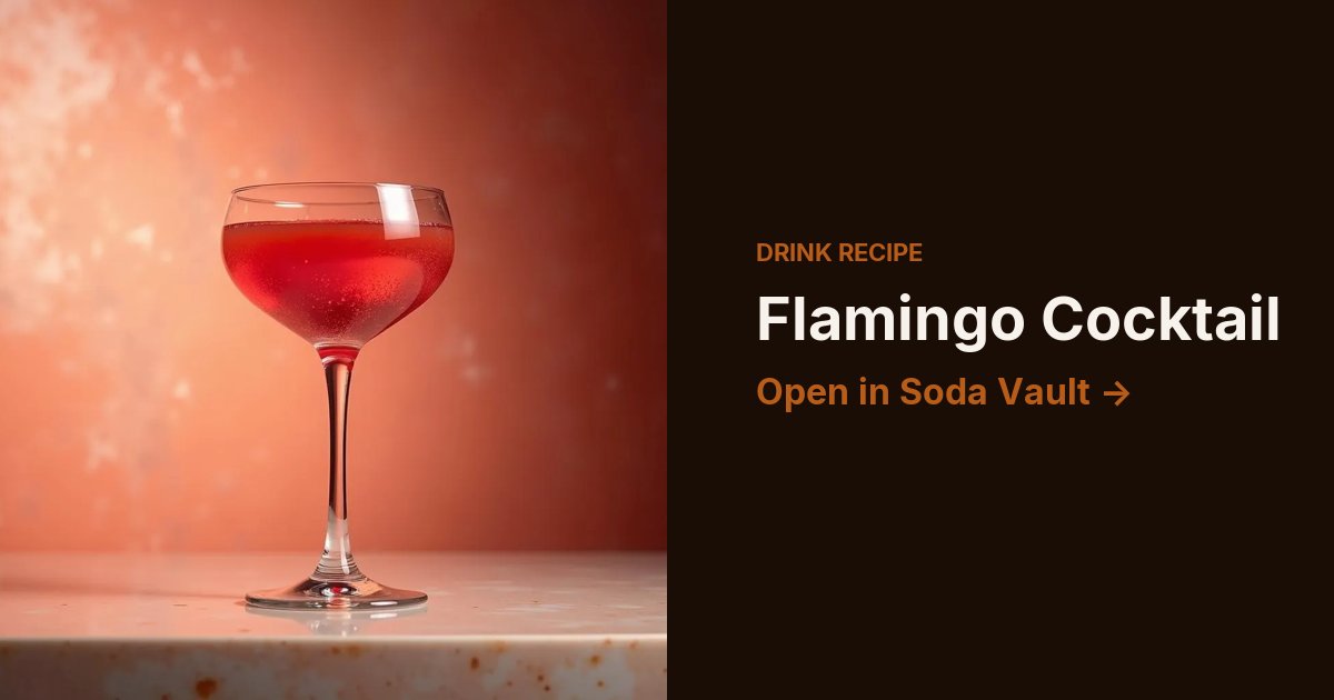 Flamingo Cocktail