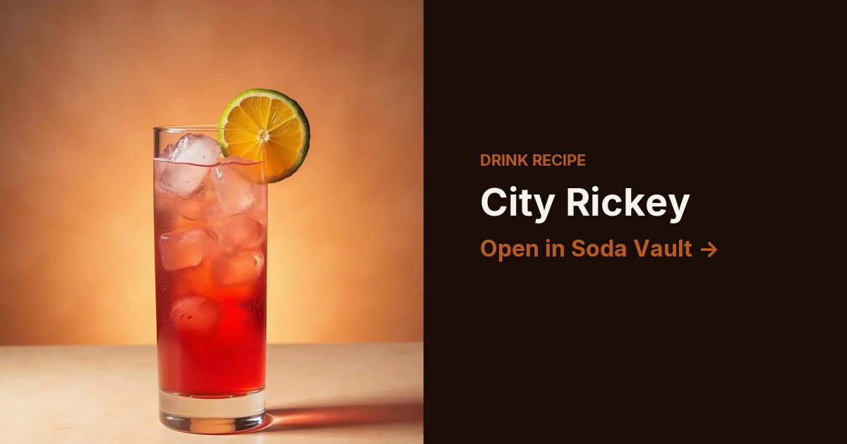 City Rickey