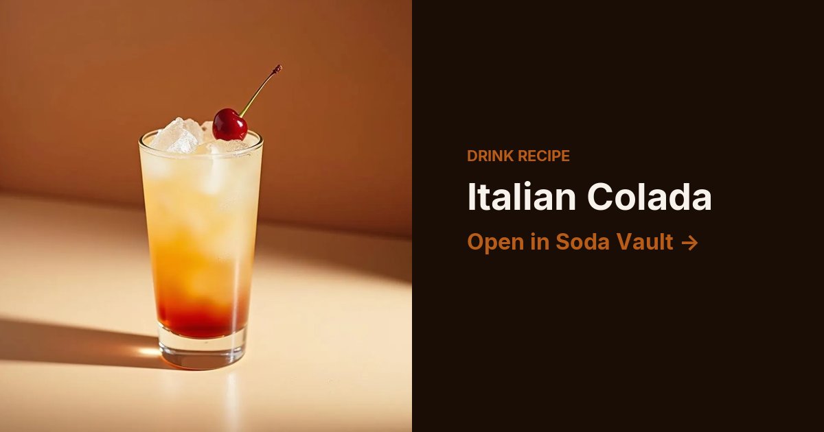 Italian Colada