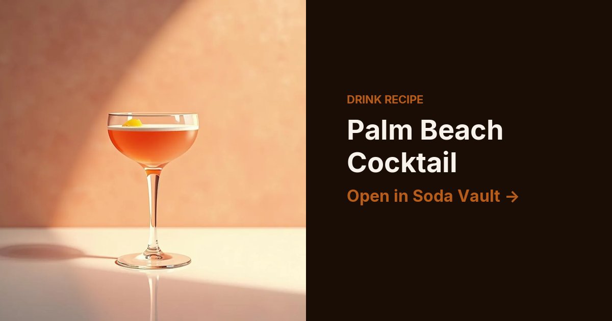 Palm Beach Cocktail
