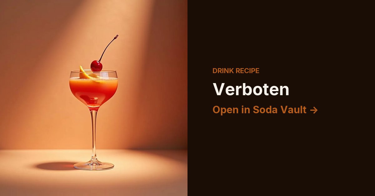 Verboten
