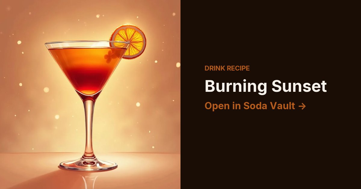 Burning Sunset