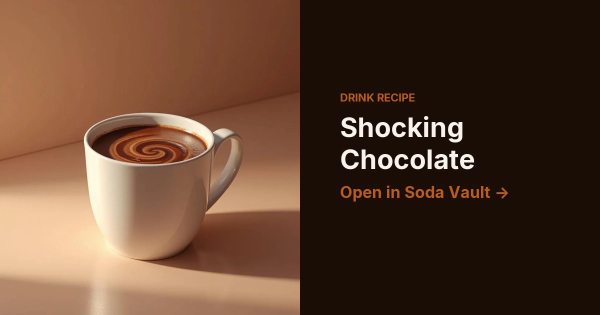 Shocking Chocolate