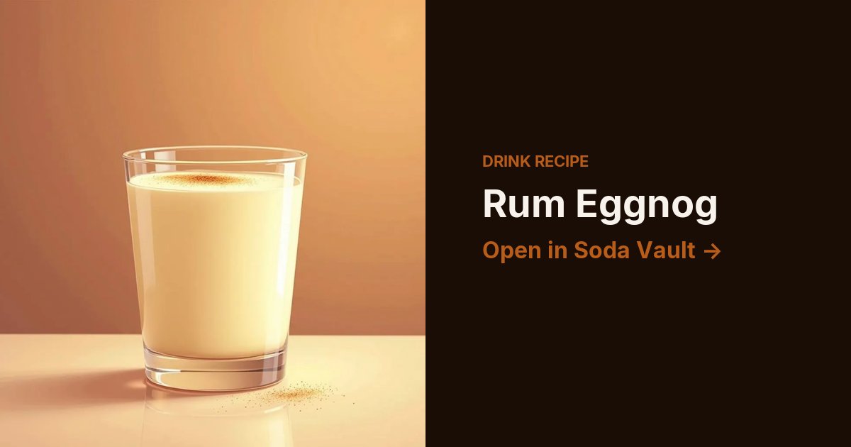Rum Eggnog