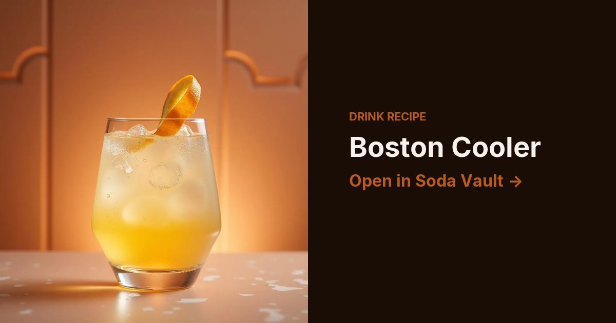 Boston Cooler