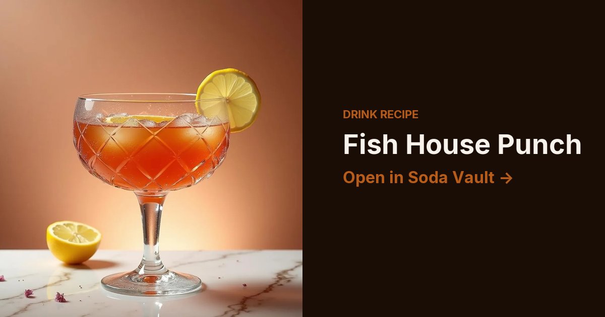 Fish House Punch