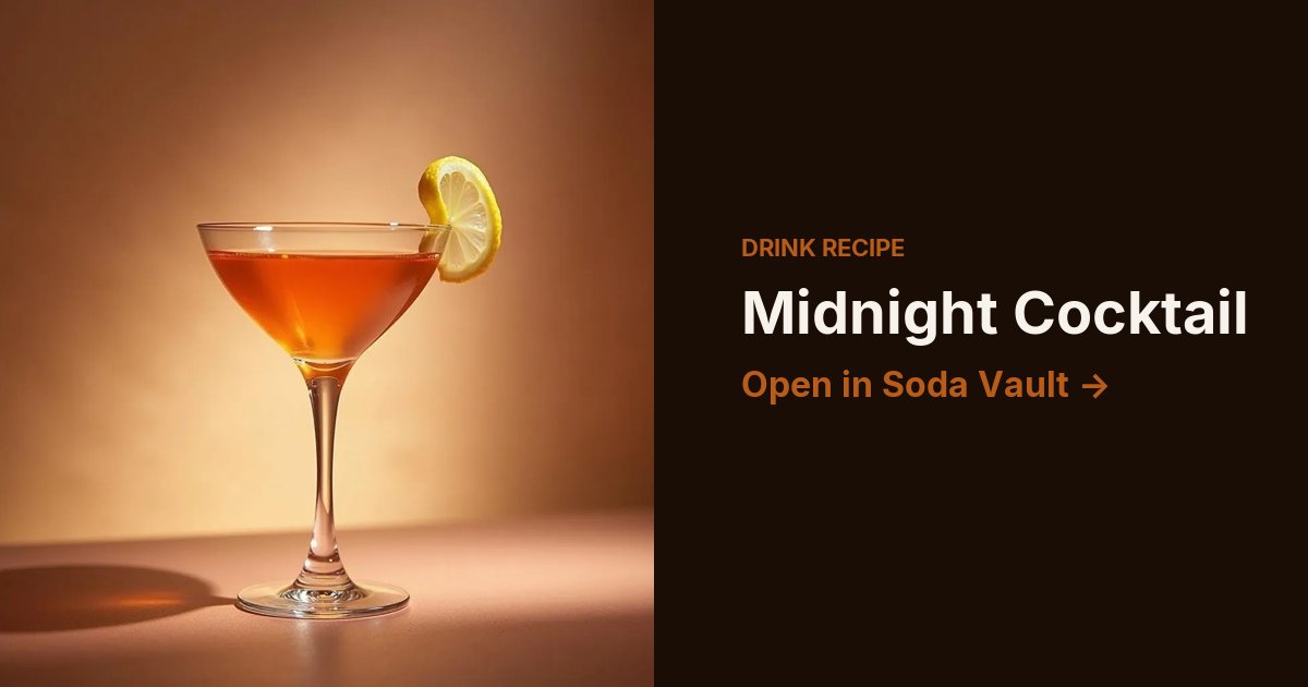 Midnight Cocktail