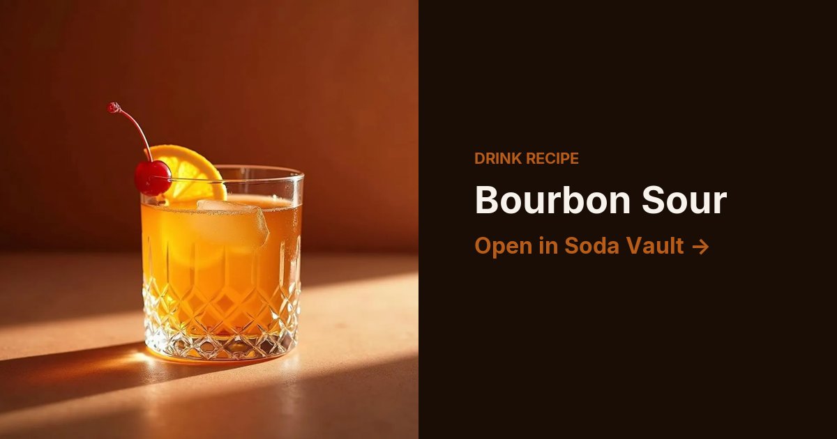 Bourbon Sour