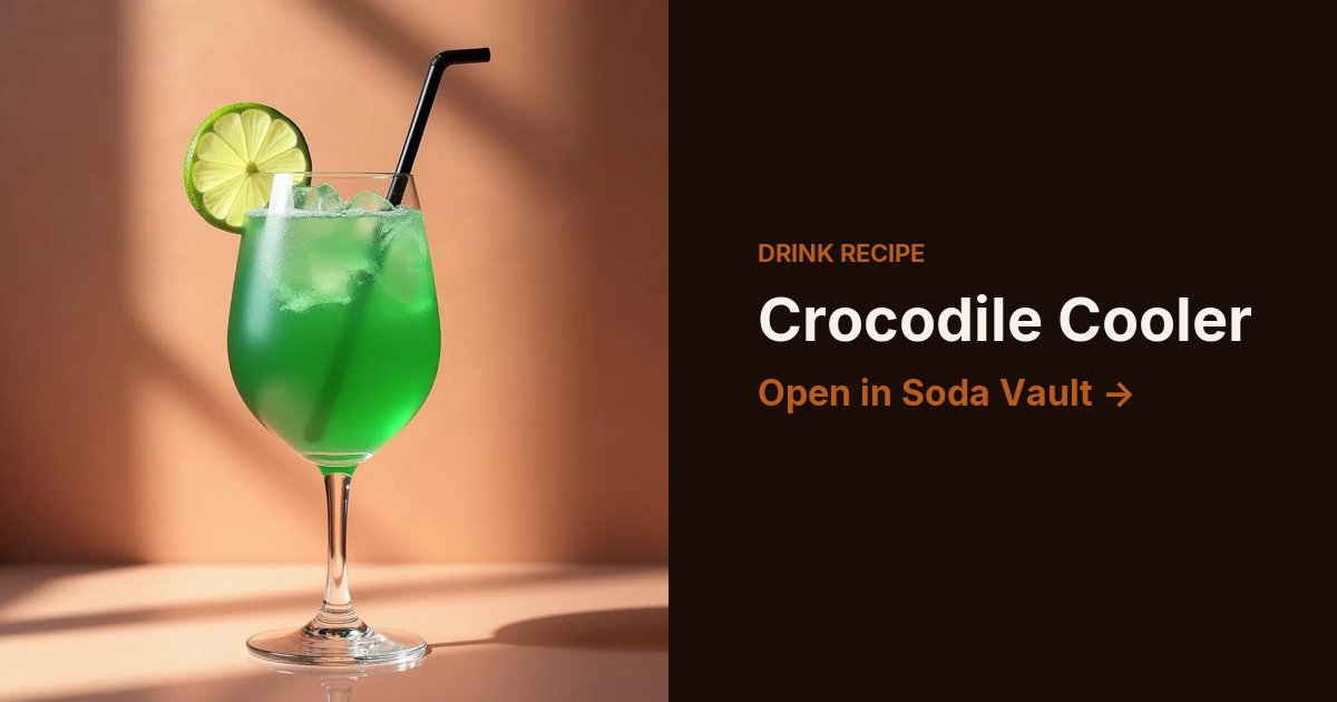 Crocodile Cooler