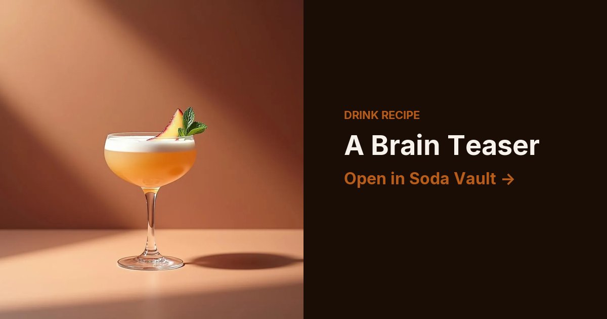 A Brain Teaser