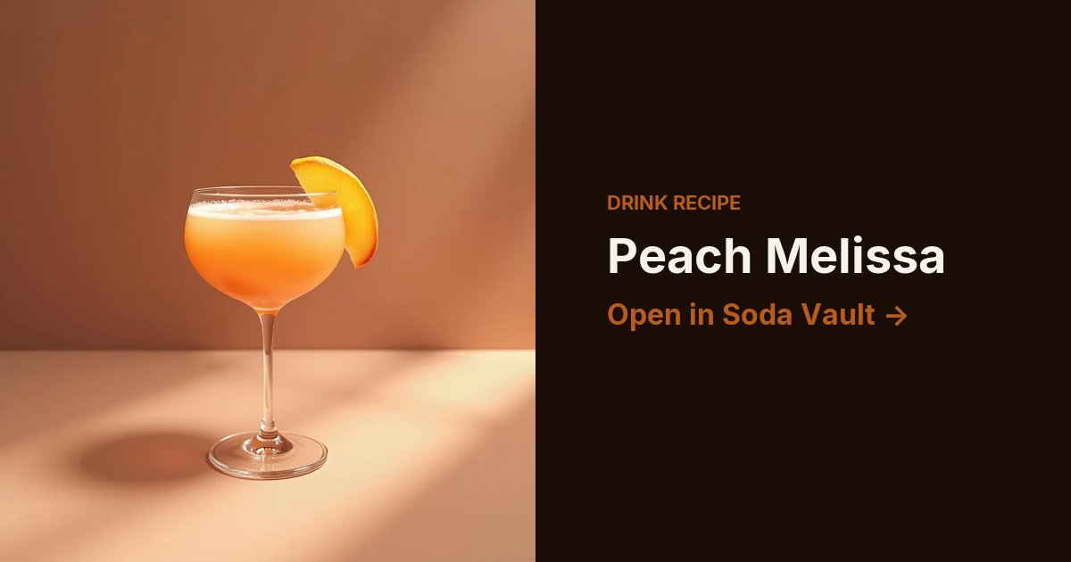 Peach Melissa