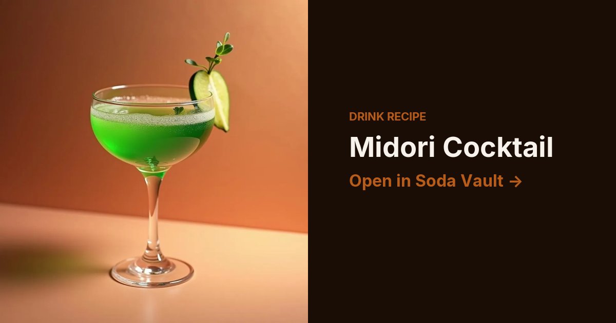 Midori Cocktail
