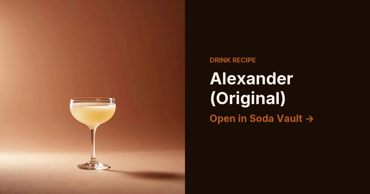 Alexander (Original)