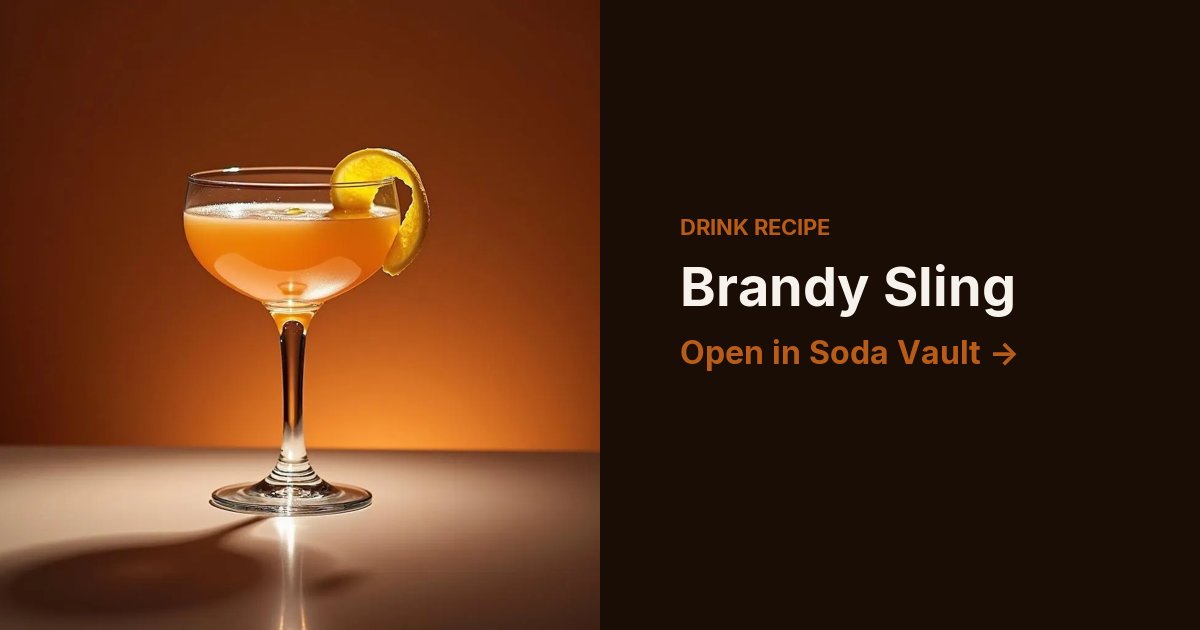 Brandy Sling