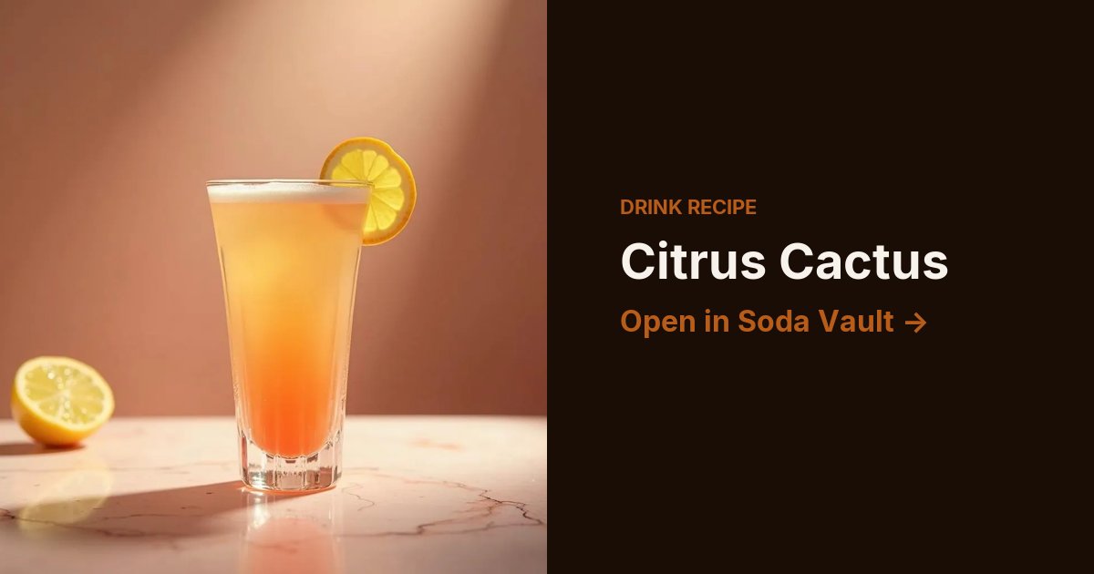 Citrus Cactus