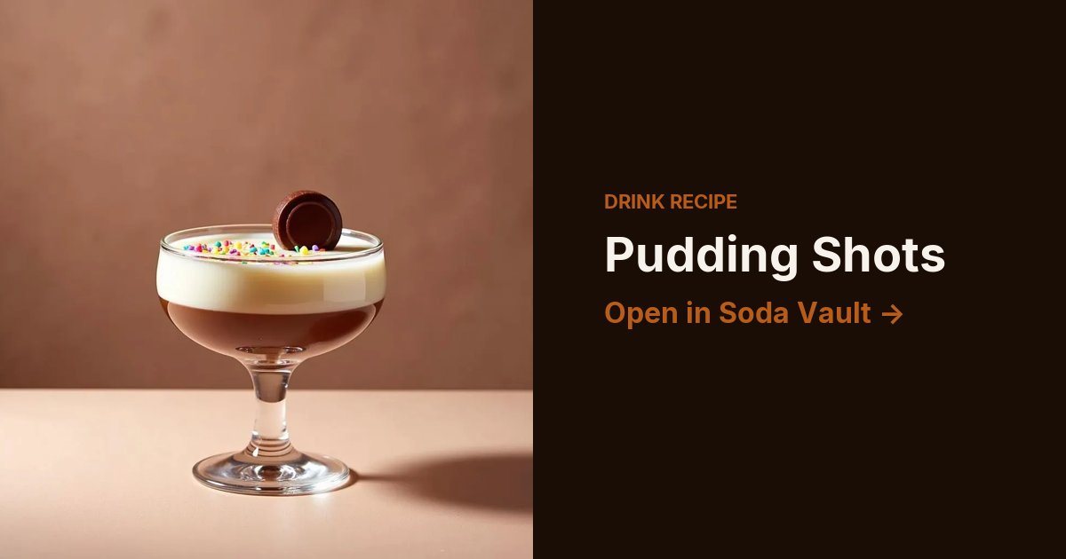 Pudding Shots