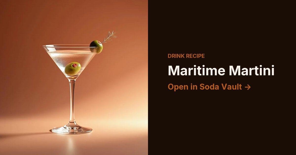 Maritime Martini