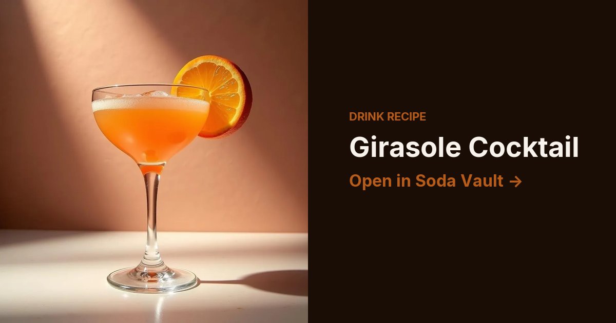 Girasole Cocktail