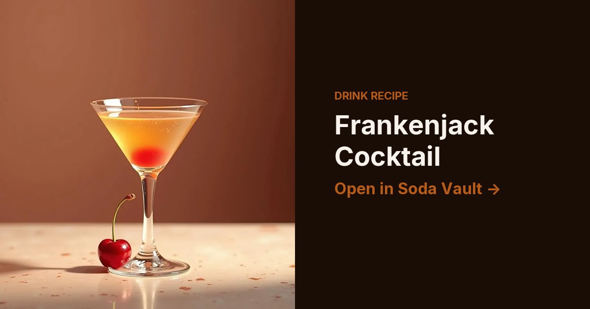 Frankenjack Cocktail