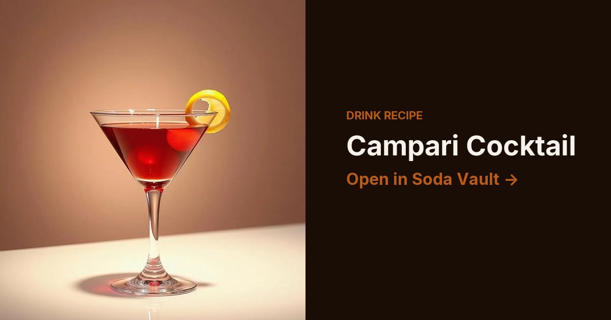 Campari Cocktail