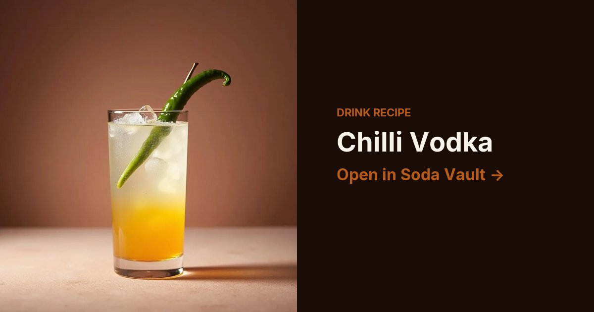 Chilli Vodka