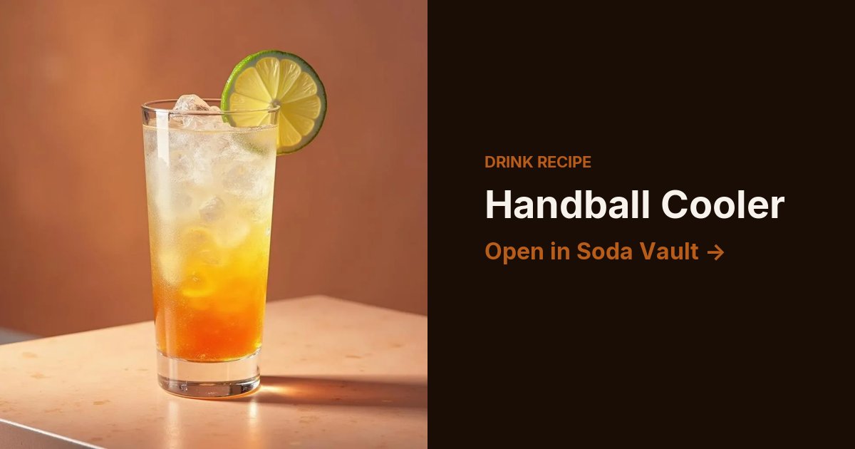 Handball Cooler