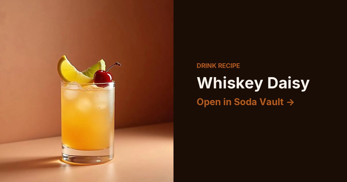 Whiskey Daisy
