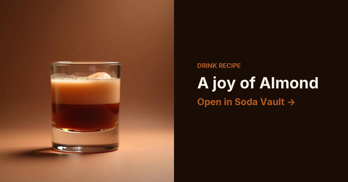 A joy of Almond