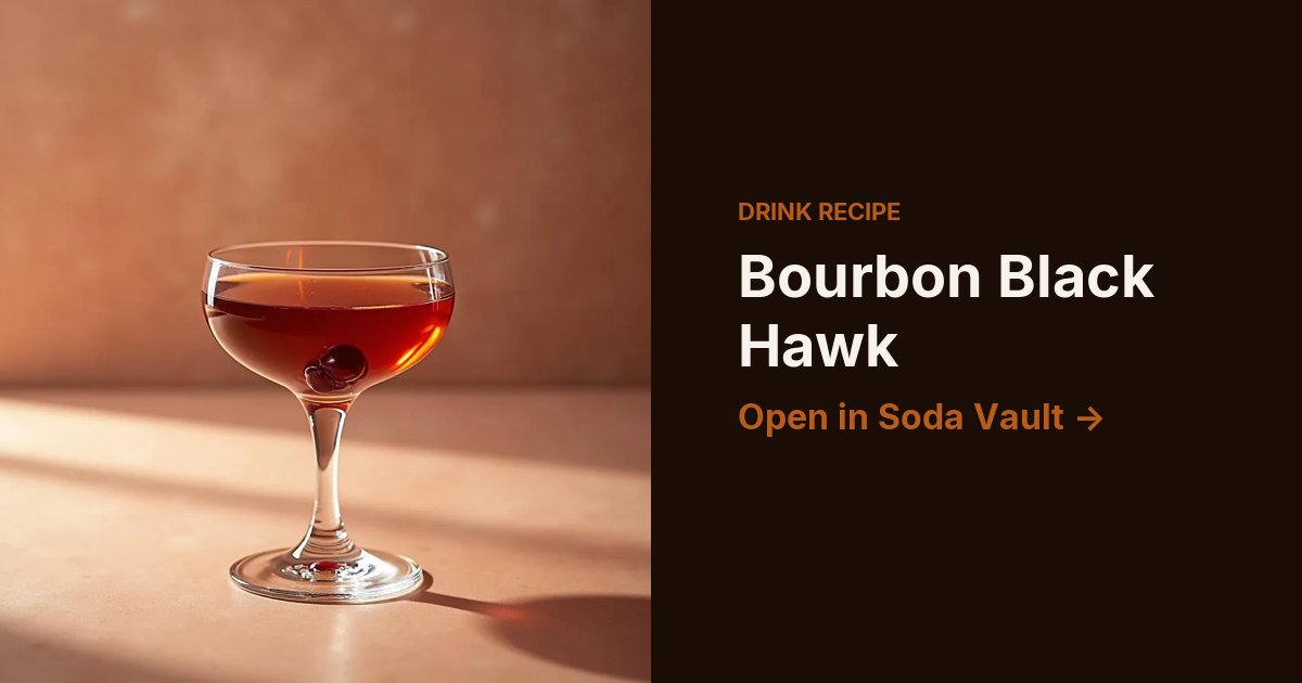 Bourbon Black Hawk